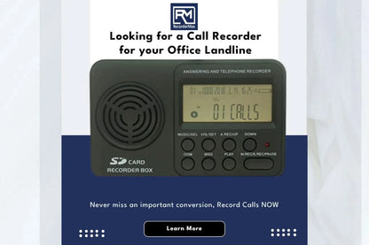 TR500 Landline Phone Call Recorder